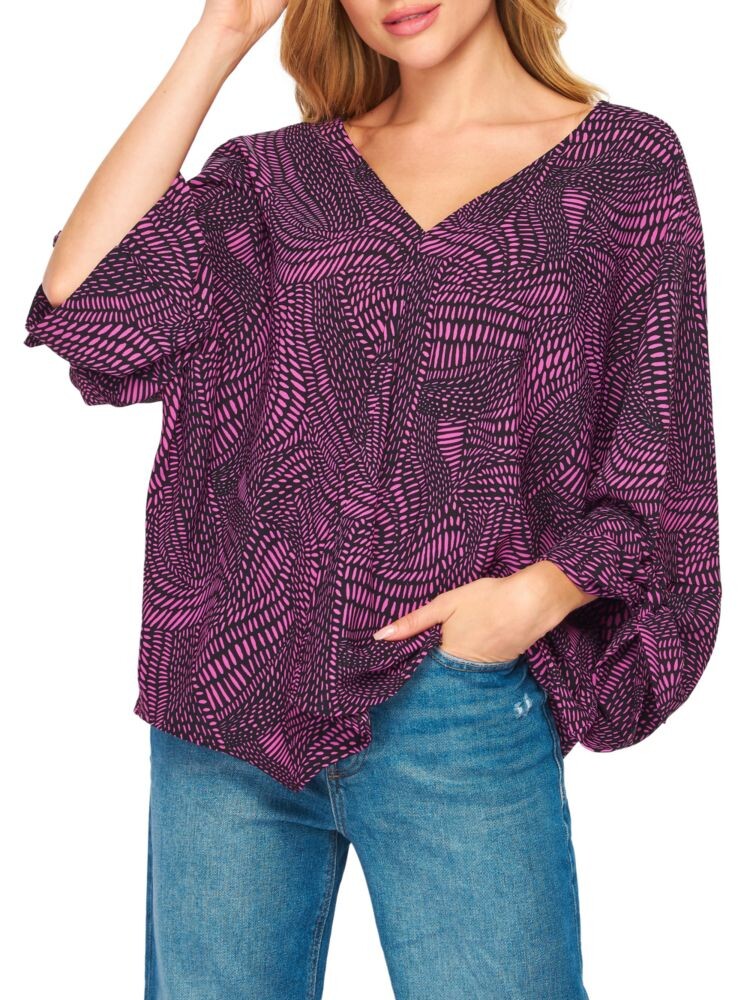 Свободный топ с абстрактными рукавами и завязками Bluegrey, цвет Purple Multi
Свободный топ с абстрактными рукавами и завязками Bluegrey, цвет Purple Multi