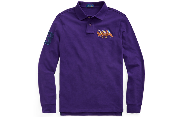 Polo Ralph Lauren Фиолетовая поло для мужчин, Фиолетовый, Polo Ralph Lauren Фиолетовая поло для мужчин
Polo Ralph Lauren Фиолетовая поло для мужчин, Фиолетовый, Polo Ralph Lauren Фиолетовая поло для мужчин