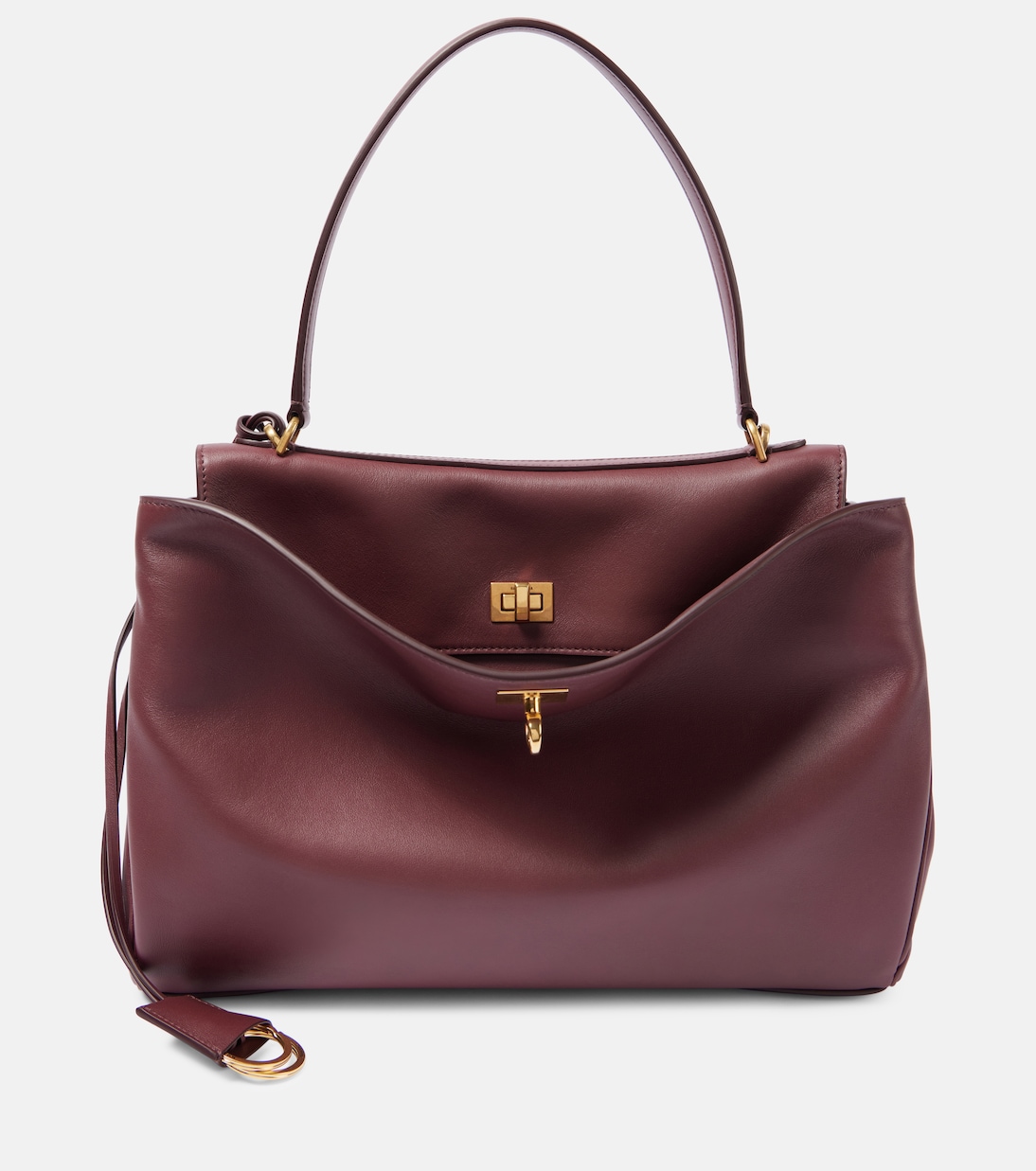 Средняя кожаная сумка Rodeo Balenciaga, Dark Burgundy
Средняя кожаная сумка Rodeo Balenciaga, Dark Burgundy
