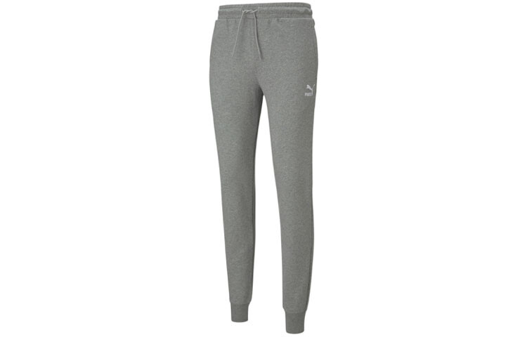 Трикотажные спортивные штаны мужские серые Puma, серый 
Трикотажные спортивные штаны мужские серые Puma, серый