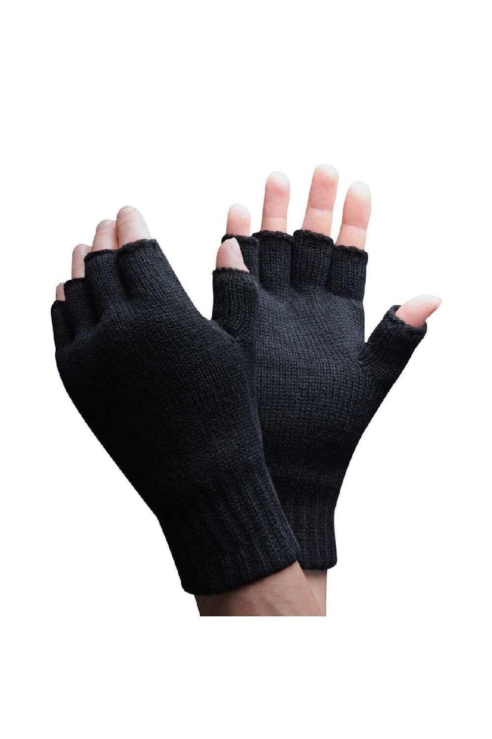 Черные термоизолированные перчатки без пальцев 3M Thinsulate, черный
Черные термоизолированные перчатки без пальцев 3M Thinsulate, черный