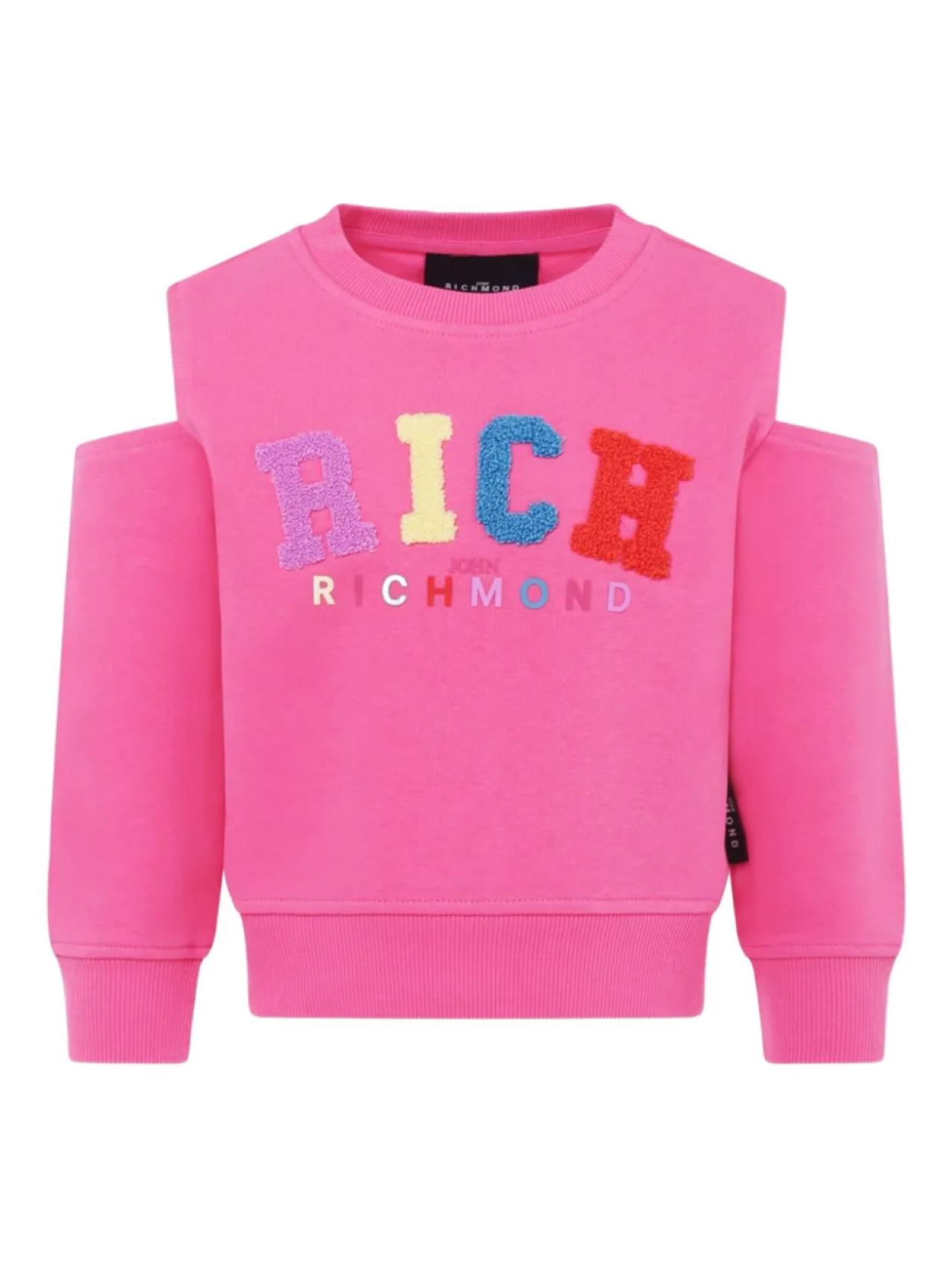 Толстовка с вышитым логотипом John Richmond Junior, розовый
Толстовка с вышитым логотипом John Richmond Junior, розовый