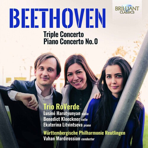 CD диск Beethoven / Trio Roverde: Triple Concerto in C 56 & Piano Concerto in E-Flat
CD диск Beethoven / Trio Roverde: Triple Concerto in C 56 & Piano Concerto in E-Flat