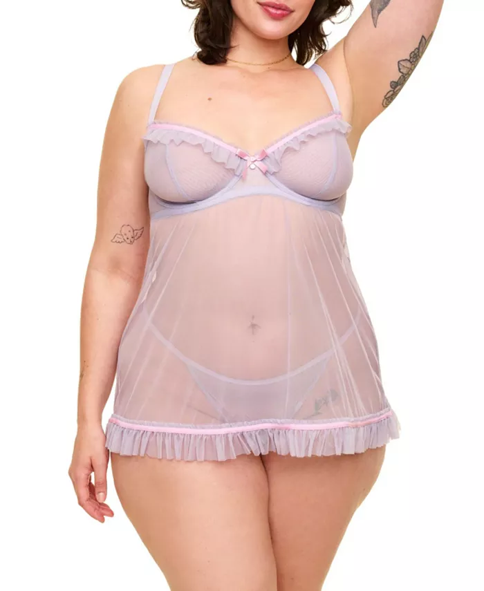 Плюс сайз боди Tayla Adore Me, фиолетовый
Плюс сайз боди Tayla Adore Me, фиолетовый