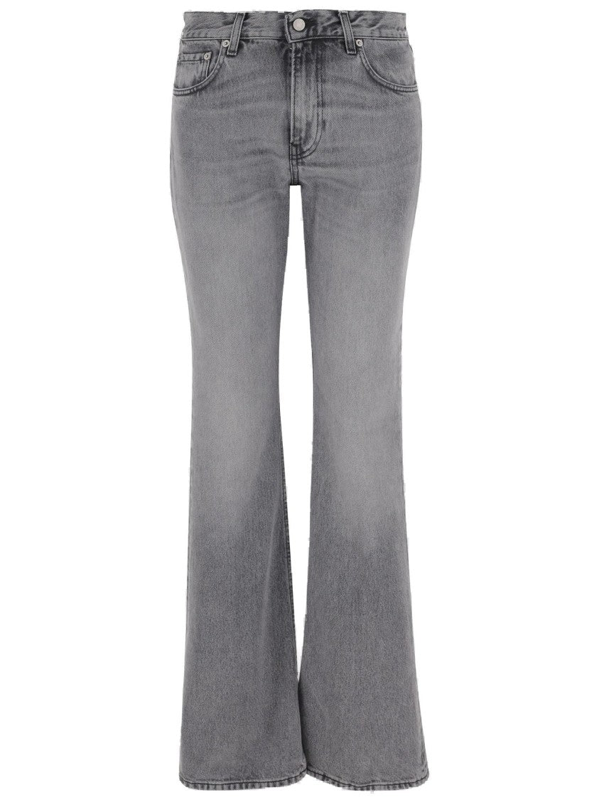 Широкие джинсы из хлопкового денима Haikure, серый
Широкие джинсы из хлопкового денима Haikure, серый