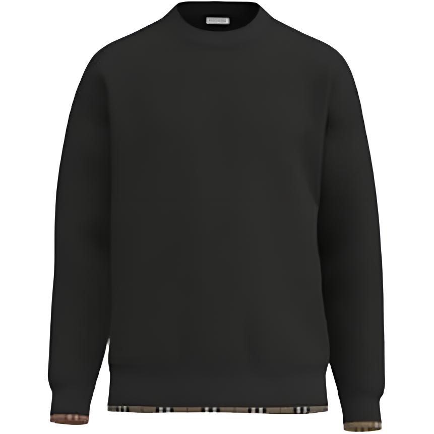 Burberry Свитшот мужской черный с круглой горловиной Moderate
Burberry Свитшот мужской черный с круглой горловиной Moderate