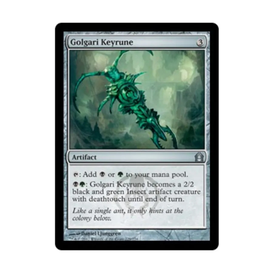 CCG Ключевая руна Голгари (U), MTG - Return to Ravnica
CCG Ключевая руна Голгари (U), MTG - Return to Ravnica