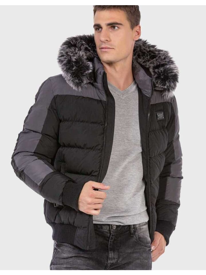 Зимняя куртка Cipo & Baxx, черный 
Зимняя куртка Cipo & Baxx, черный