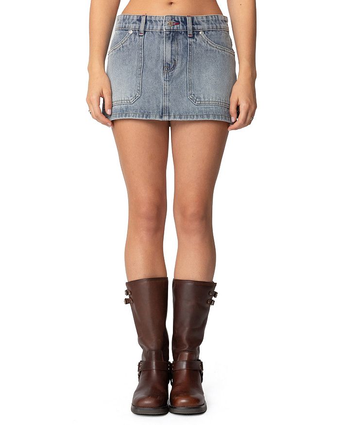 Джинсовая мини-юбка Gigi Carpenter Edikted, синий
Джинсовая мини-юбка Gigi Carpenter Edikted, синий