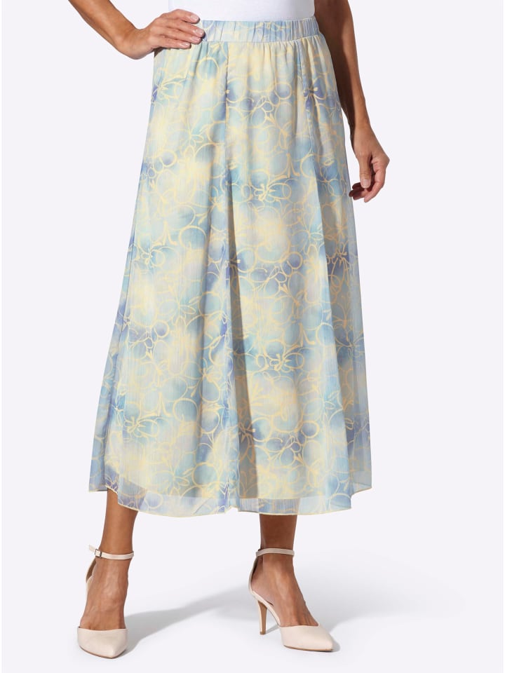 Юбка с принтом ледяного синего и ванильного цветов WITT WEIDEN
Юбка с принтом ледяного синего и ванильного цветов WITT WEIDEN