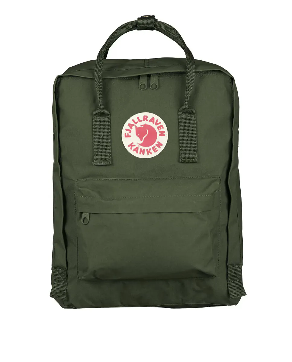 Темно-зеленый виниловый рюкзак унисекс Fjällräven Kanken на молнии, темно-зеленый
Темно-зеленый виниловый рюкзак унисекс Fjällräven Kanken на молнии, темно-зеленый