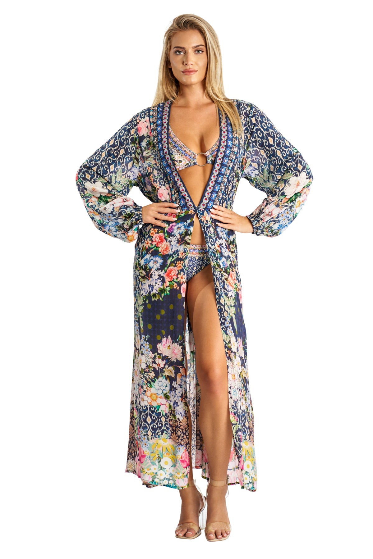 Платье макси Rosalind с запахом и двухсторонними рукавами La Moda Clothing, цвет multi
Платье макси Rosalind с запахом и двухсторонними рукавами La Moda Clothing, цвет multi