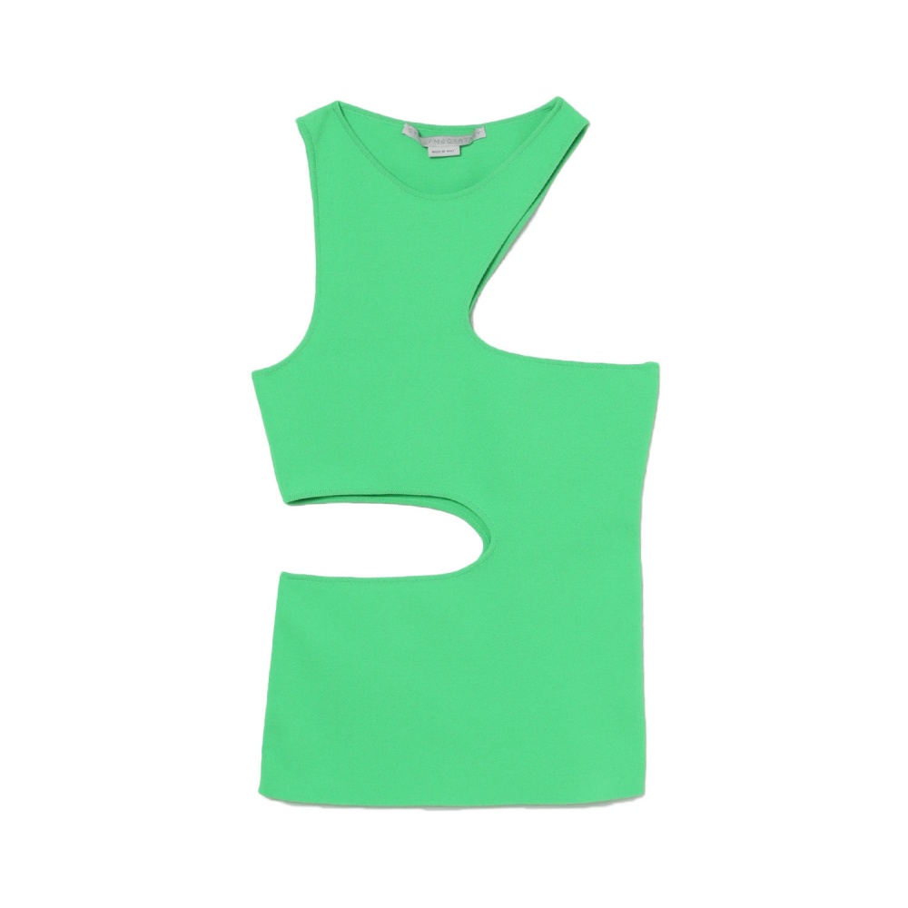 Вырез майка Stella McCartney, зеленый
Вырез майка Stella McCartney, зеленый