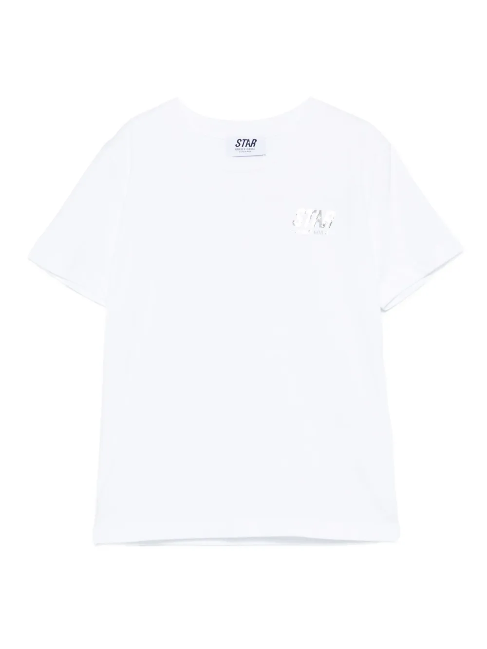 Хлопковая футболка Golden Goose Kids, белый
Хлопковая футболка Golden Goose Kids, белый