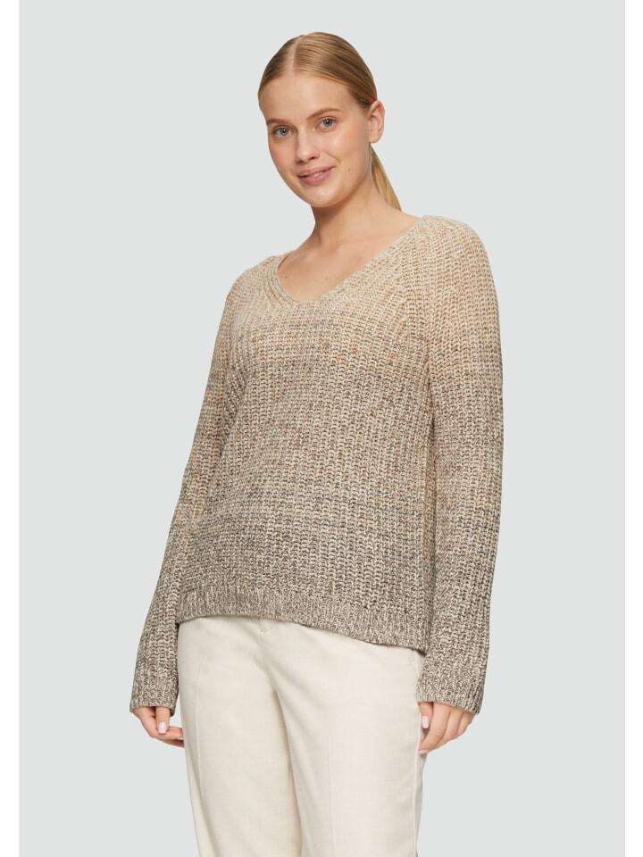 Пуловер s.Oliver Strickpullover langarm, бежевый
Пуловер s.Oliver Strickpullover langarm, бежевый