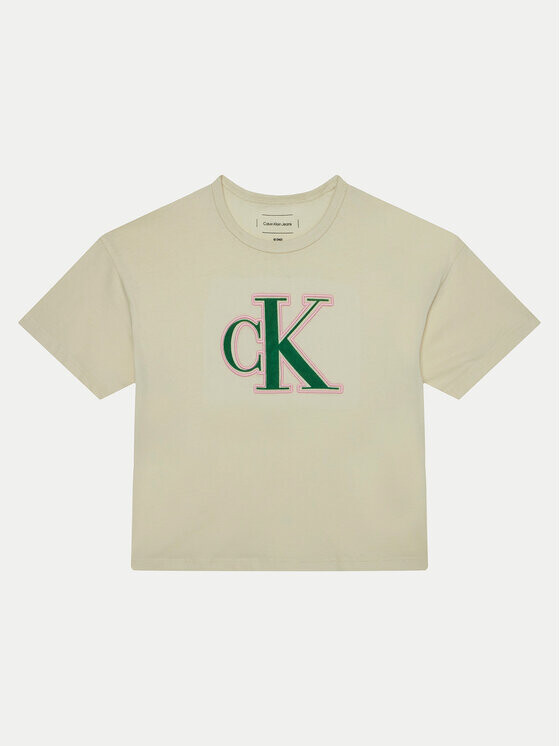 Футболка свободного покроя Calvin Klein Jeans, экрю
Футболка свободного покроя Calvin Klein Jeans, экрю