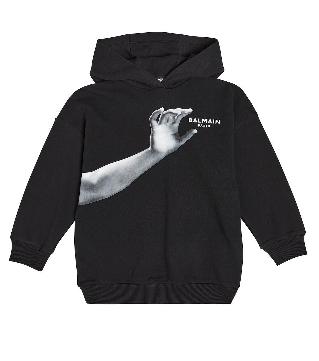 Толстовка из хлопка с принтом Balmain, черный
Толстовка из хлопка с принтом Balmain, черный
