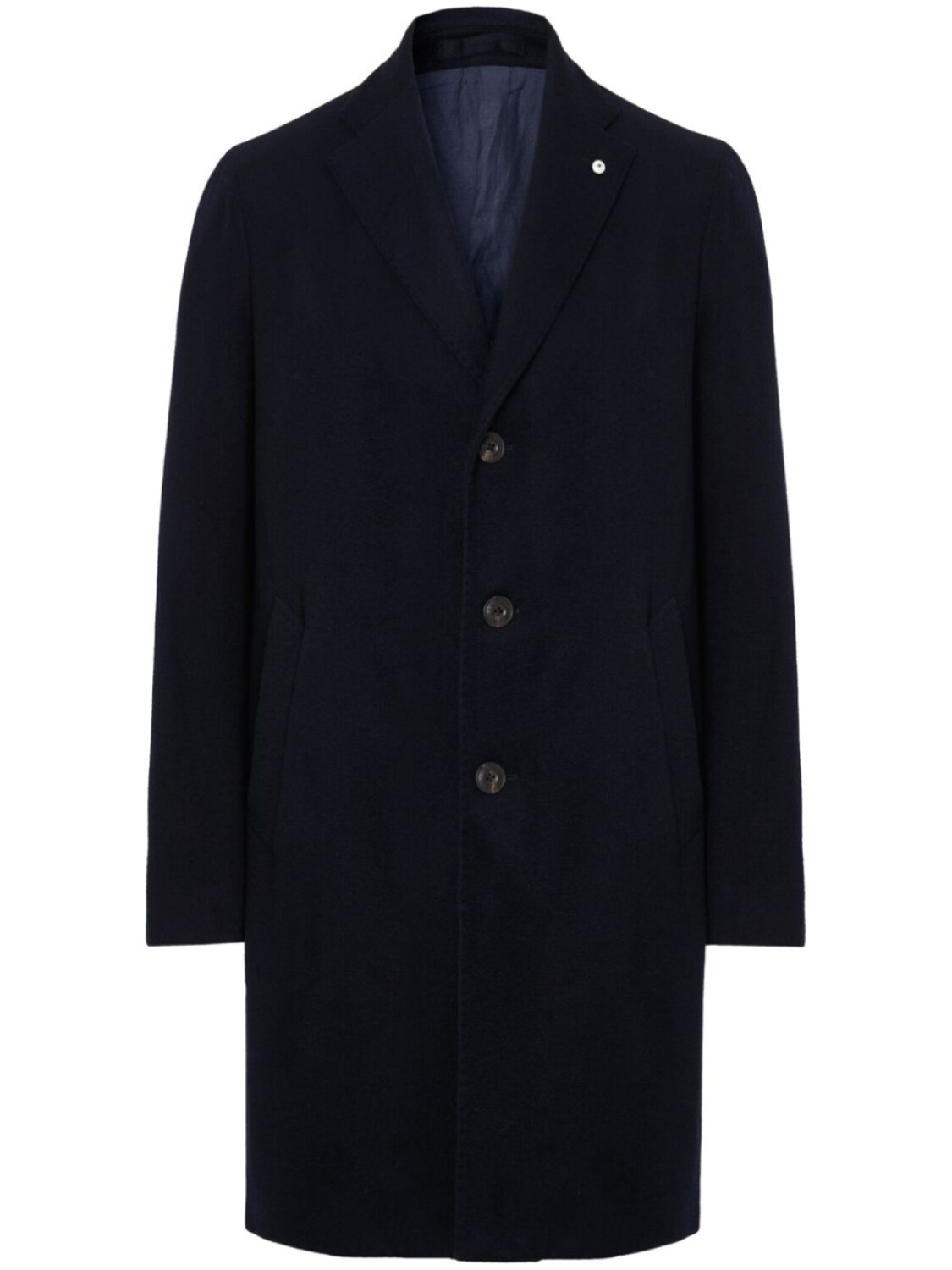 Однобортное пальто LUIGI BIANCHI MANTOVA, синий
Однобортное пальто LUIGI BIANCHI MANTOVA, синий