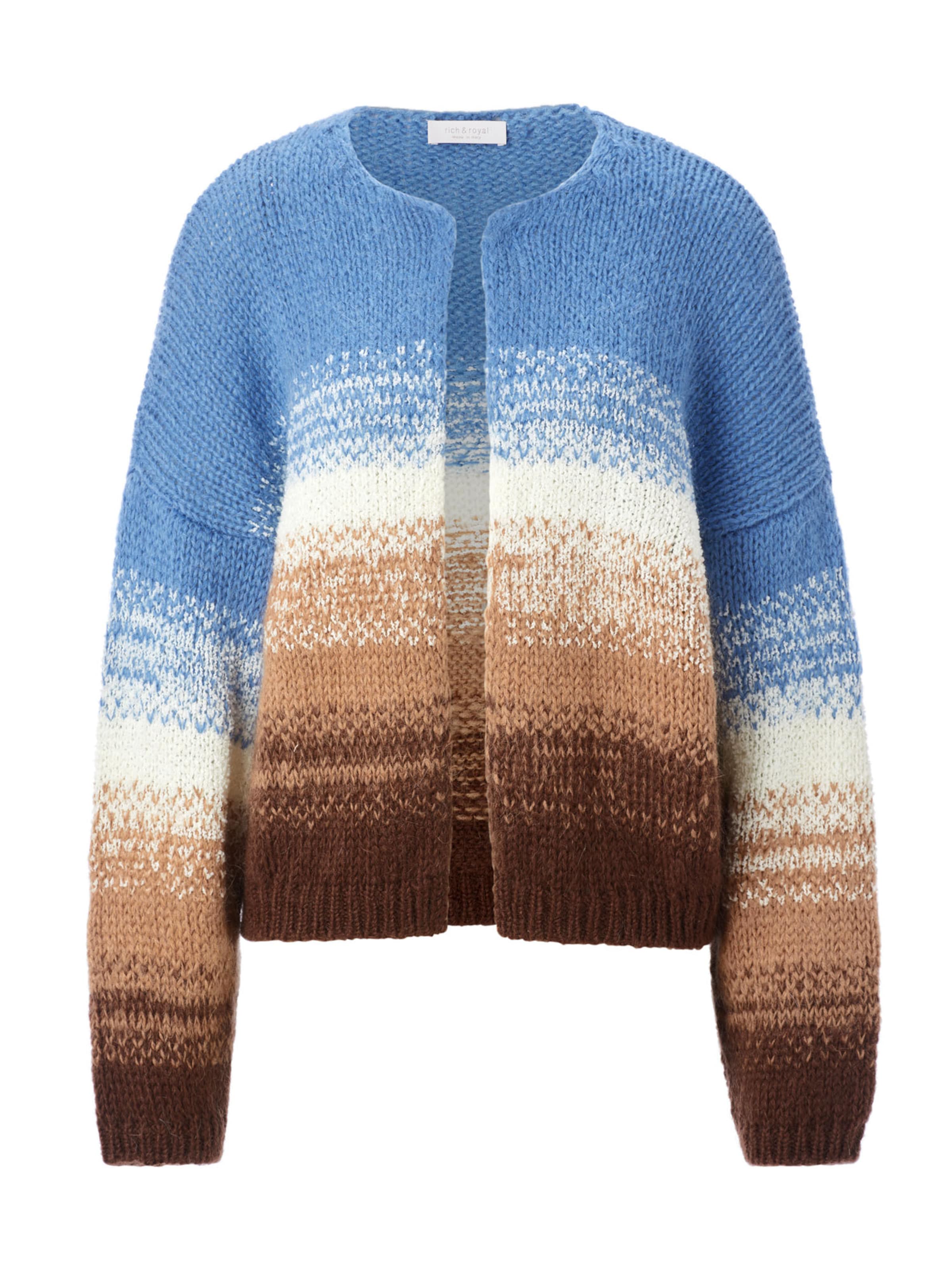 Rich & Royal Кардиган вязаный, светло-коричневый, темно-коричневый
Rich & Royal Кардиган вязаный, светло-коричневый, темно-коричневый