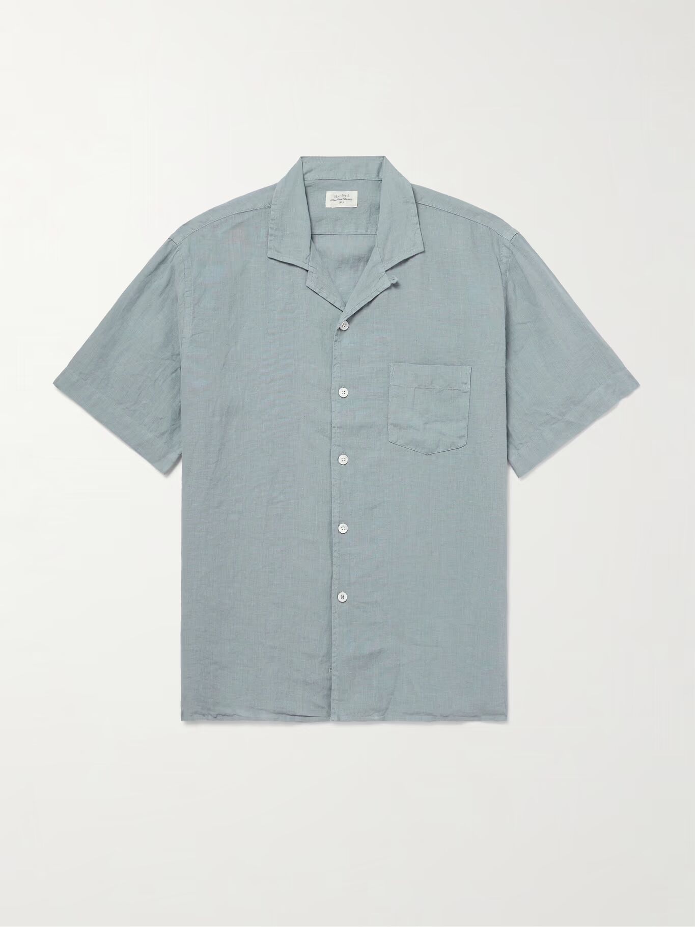 Льняная рубашка с отложным воротником Palm HARTFORD, синий
Льняная рубашка с отложным воротником Palm HARTFORD, синий