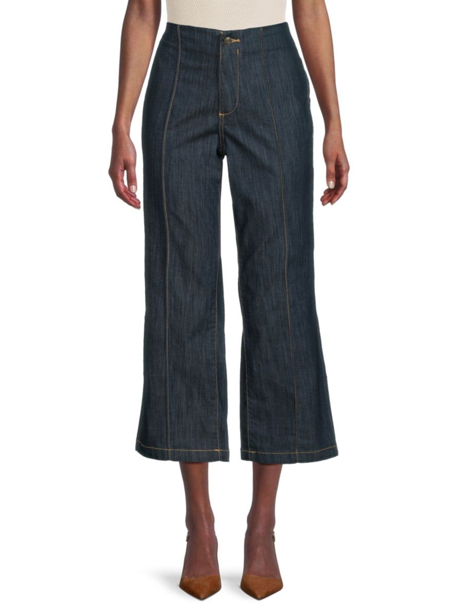 Укороченные джинсы с высокой талией и контрастной строчкой Tommy Hilfiger, темно-синий
Укороченные джинсы с высокой талией и контрастной строчкой Tommy Hilfiger, темно-синий