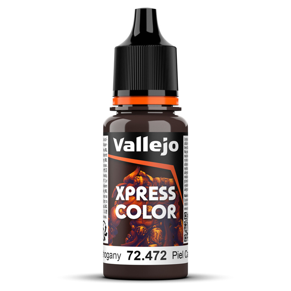 Аксессуары Vallejo Game Color: Xpress Color - Mahogany (18ml) 
Аксессуары Vallejo Game Color: Xpress Color - Mahogany (18ml)