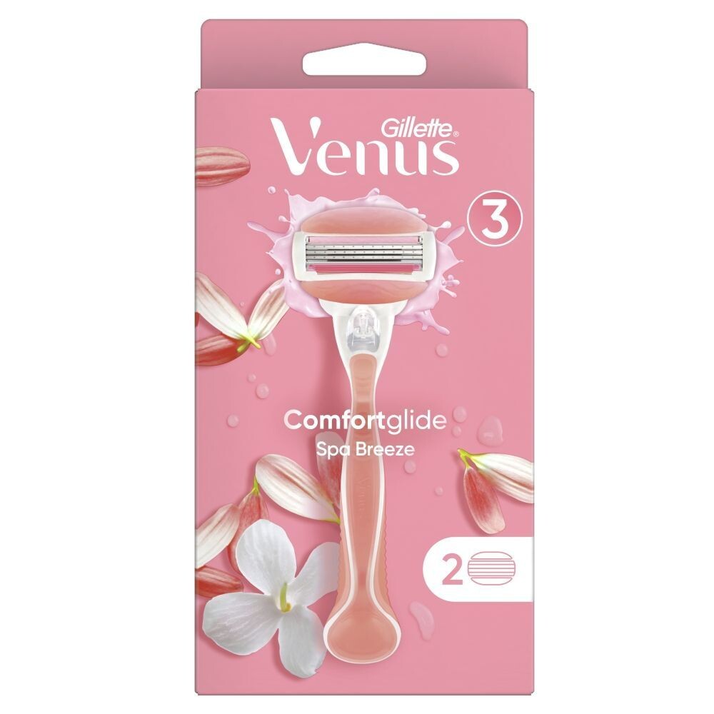 Бритва для женщин Gillette Venus Comfortglide Breeze Spa, 1 шт
Бритва для женщин Gillette Venus Comfortglide Breeze Spa, 1 шт