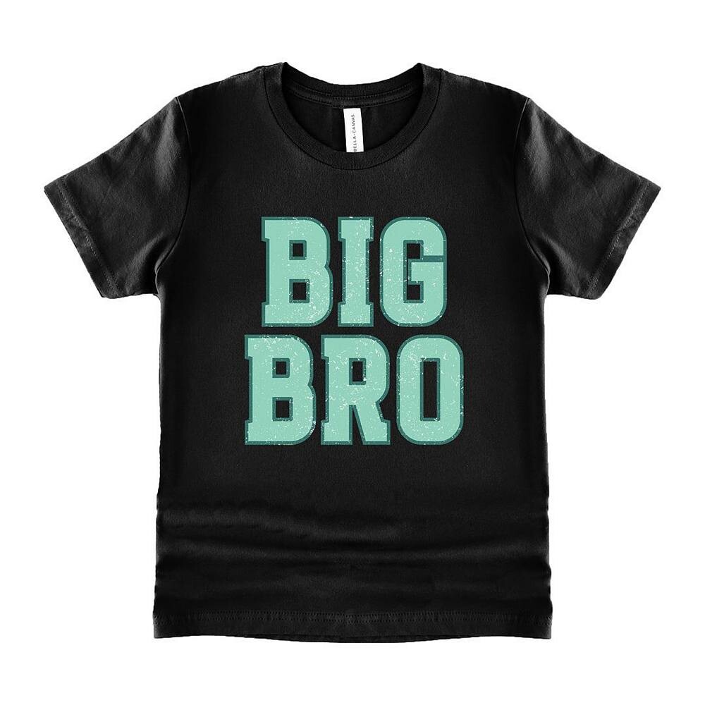Футболка с короткими рукавами и рисунком Big Bro для малышей The Juniper Shop, черный
Футболка с короткими рукавами и рисунком Big Bro для малышей The Juniper Shop, черный