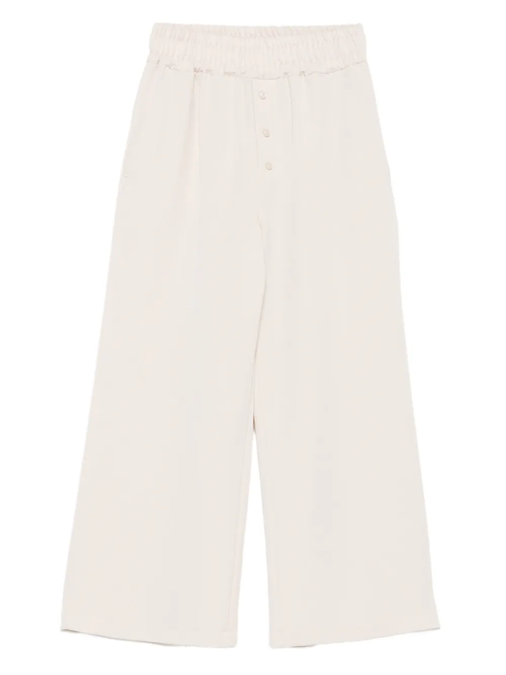 Брюки с эластичным поясом и застежкой на пуговицы спереди Miss Grant Kids, нейтральный
Брюки с эластичным поясом и застежкой на пуговицы спереди Miss Grant Kids, нейтральный