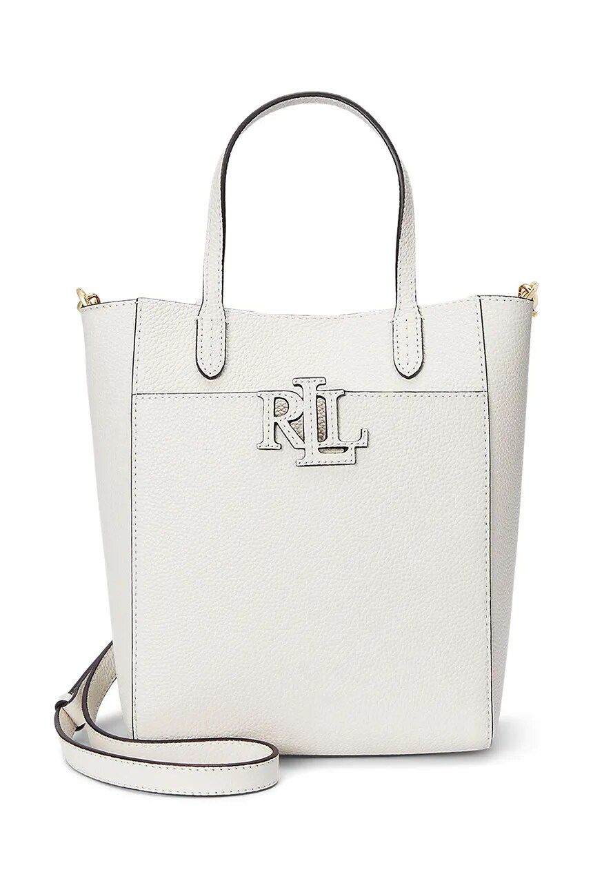Кожаная сумка Lauren Ralph Lauren, белый
Кожаная сумка Lauren Ralph Lauren, белый