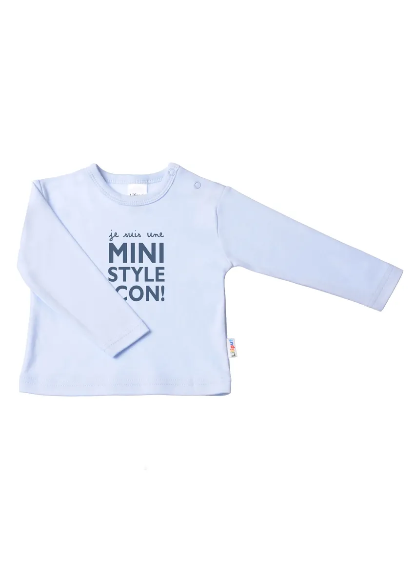 Рубашка Liliput с длинными рукавами и модным принтом, голубой
Рубашка Liliput с длинными рукавами и модным принтом, голубой