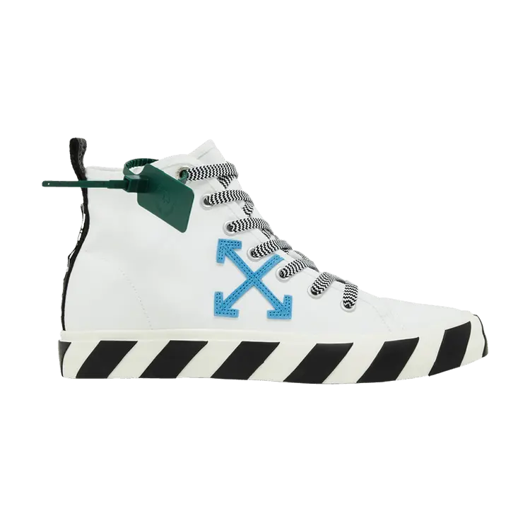 Кроссовки Off-White Off-White Vulcanized Mid 'White Blue', белый
Кроссовки Off-White Off-White Vulcanized Mid 'White Blue', белый