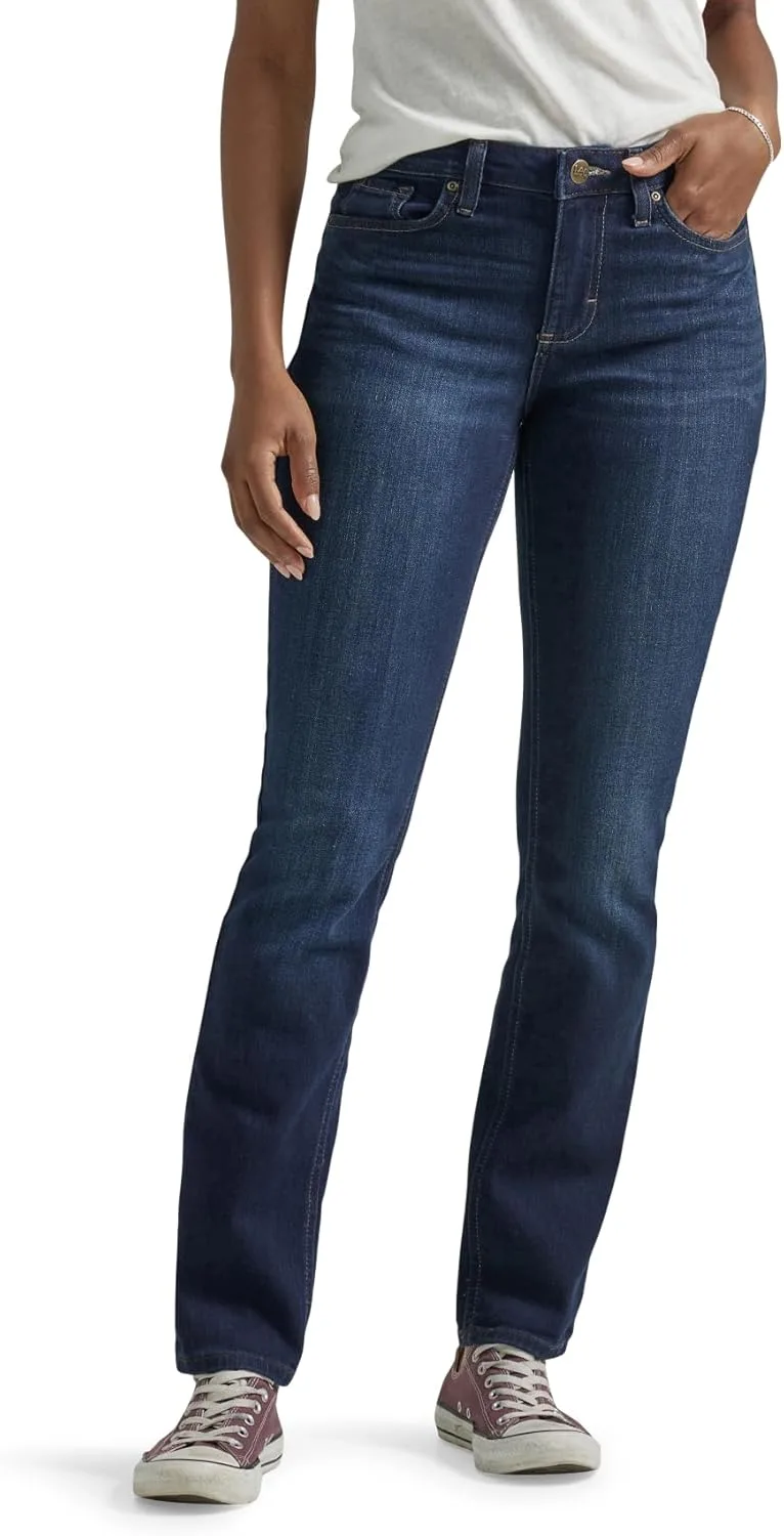 Lee Women's Legendary Mid Rise Straight Leg Jean
Lee Women's Legendary Mid Rise Straight Leg Jean