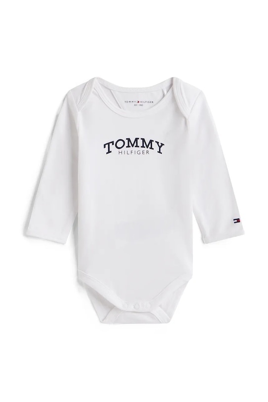 Хлопковый детский боди Tommy Hilfiger, белый
Хлопковый детский боди Tommy Hilfiger, белый