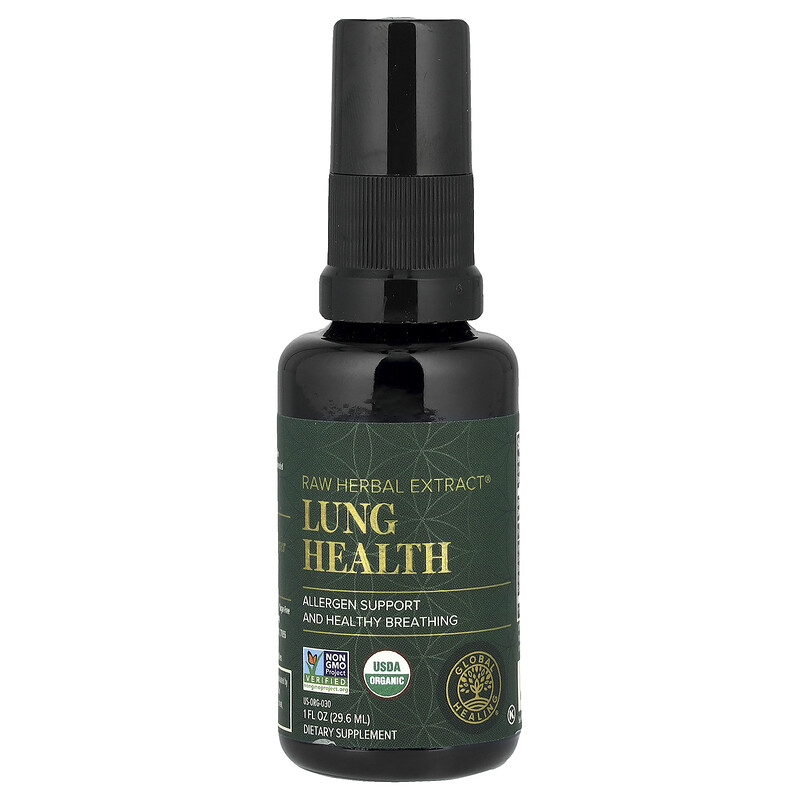 Global Healing, Здоровье легких, 29,6 мл (1 жидк. Унция)
Global Healing, Здоровье легких, 29,6 мл (1 жидк. Унция)