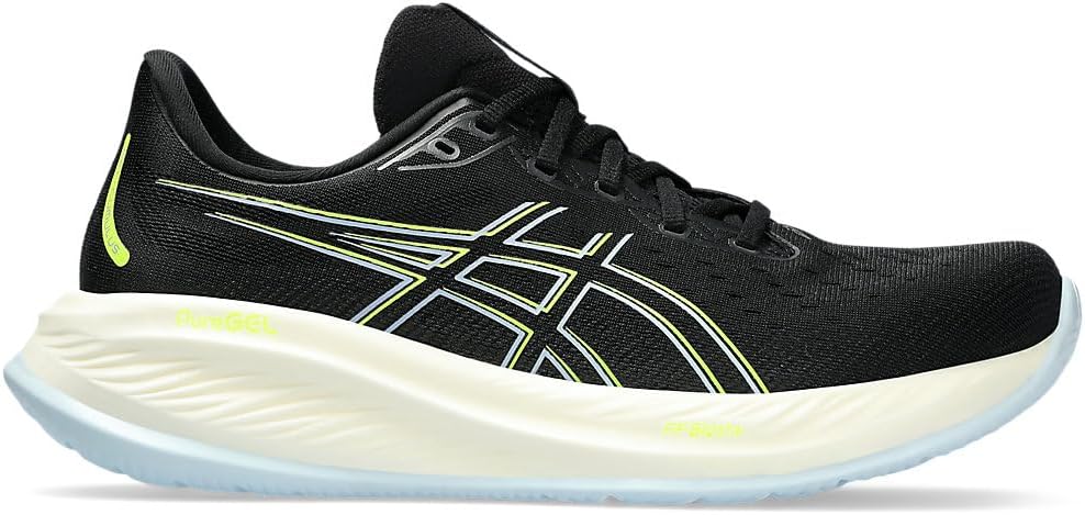 Мужские кроссовки для бега ASICS Gel-Cumulus 26, черный/желтый
Мужские кроссовки для бега ASICS Gel-Cumulus 26, черный/желтый