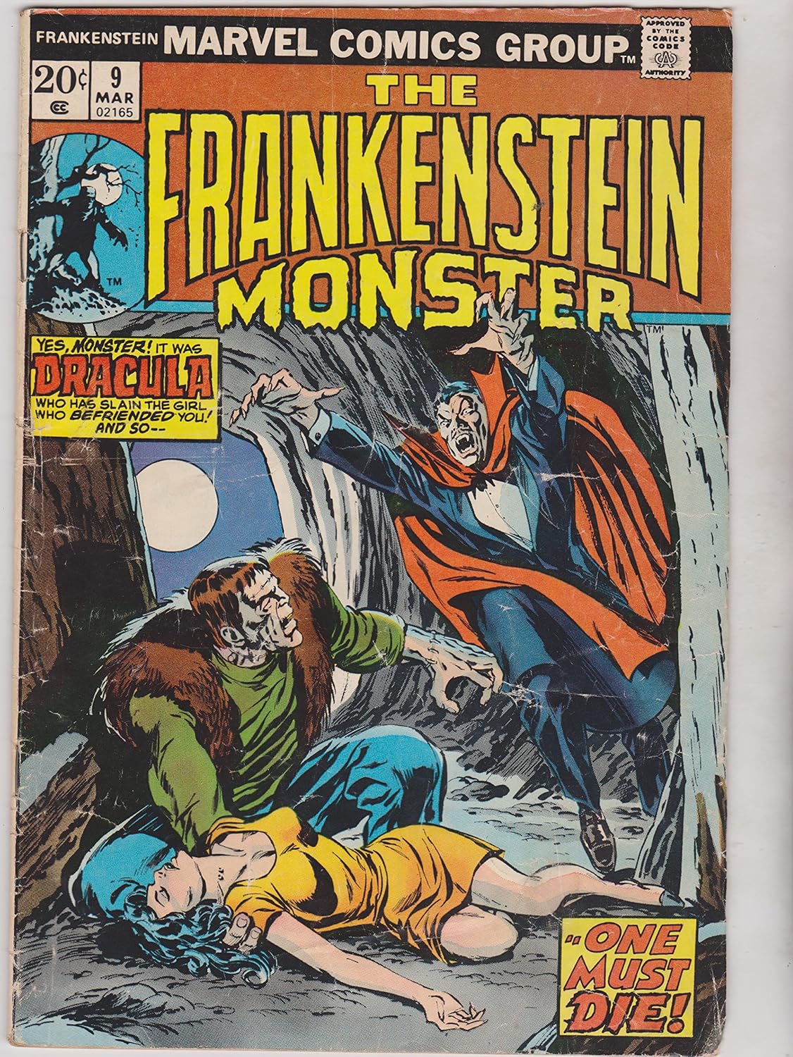 The Frankenstein Monster No 9 Marvel Comics (the frankenstein monster, vol 1 march 1974) (Stan Lee)
The Frankenstein Monster No 9 Marvel Comics (the frankenstein monster, vol 1 march 1974) (Stan Lee)