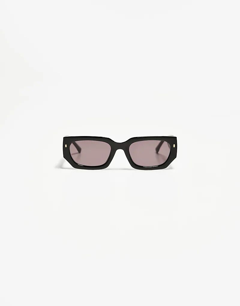 Солнцезащитные очки Bershka с шестиугольной оправой черного цвета
Солнцезащитные очки Bershka с шестиугольной оправой черного цвета