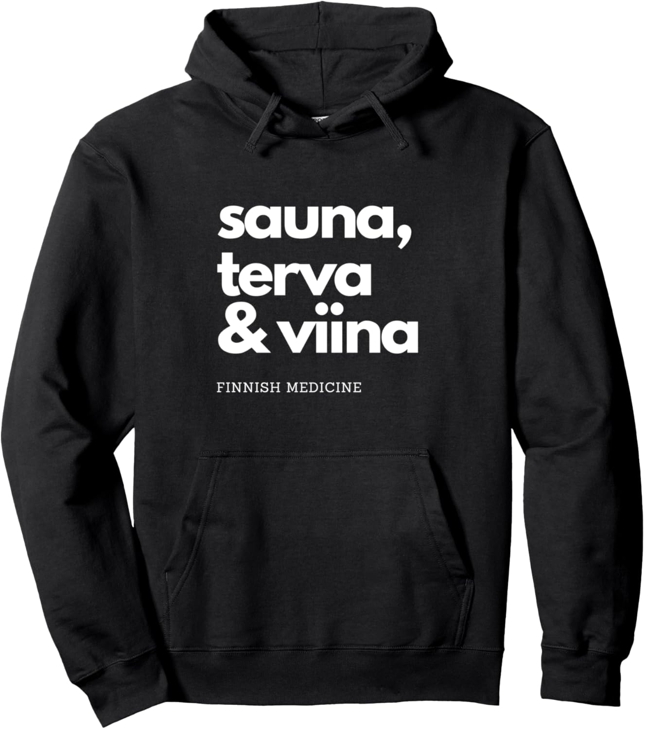 Сауна, Терба, Водка, Финская медицина, Худи Sauna, Terva & Viina, Finnish Medicine, черный
Сауна, Терба, Водка, Финская медицина, Худи Sauna, Terva & Viina, Finnish Medicine, черный