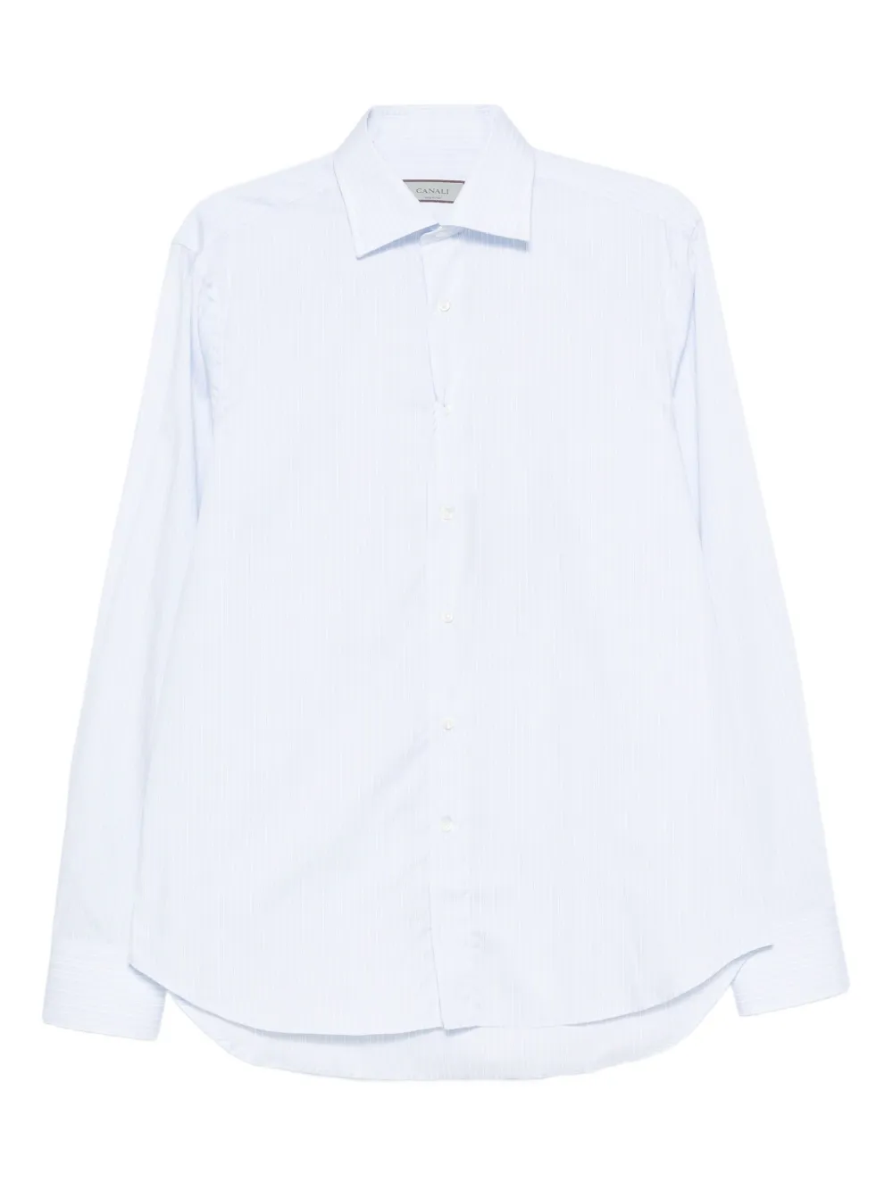 Рубашка в тонкую полоску Canali, синий
Рубашка в тонкую полоску Canali, синий