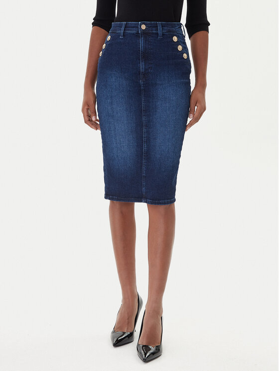 Джинсовая юбка regular fit W5BD1T D0791 Guess, синий
Джинсовая юбка regular fit W5BD1T D0791 Guess, синий