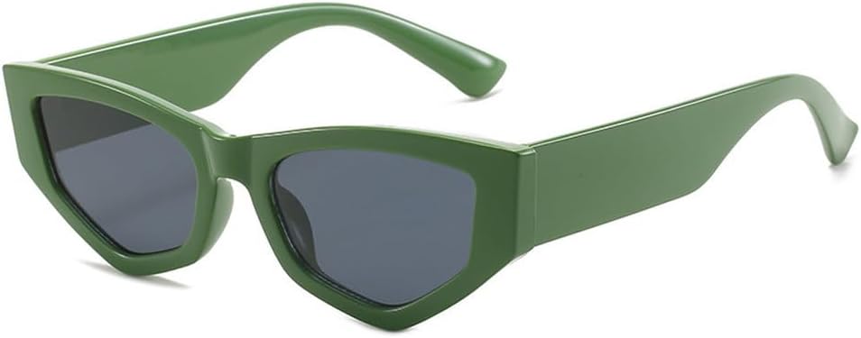 Ретро-солнцезащитные очки «кошачий глаз» неправильной формы для женщин, модные солнцезащитные очки UV400 для мужчин, многоугольные солнцезащитные очки с леопардовым принтом TKKTLLT, Green Grey
Ретро-солнцезащитные очки «кошачий глаз» неправильной формы для женщин, модные солнцезащитные очки UV400 для мужчин, многоугольные солнцезащитные очки с леопардовым принтом TKKTLLT, Green Grey