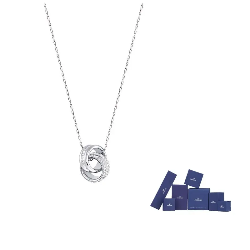 Swarovski Rhodium Plated Silver White Women's
Swarovski Rhodium Plated Silver White Women's