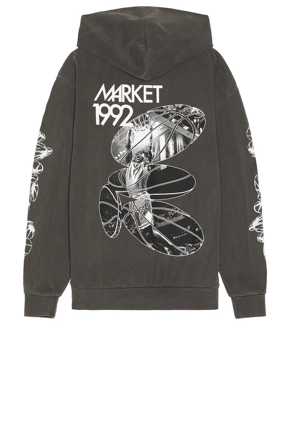 Толстовка с капюшоном 1992 Market, washed black
Толстовка с капюшоном 1992 Market, washed black