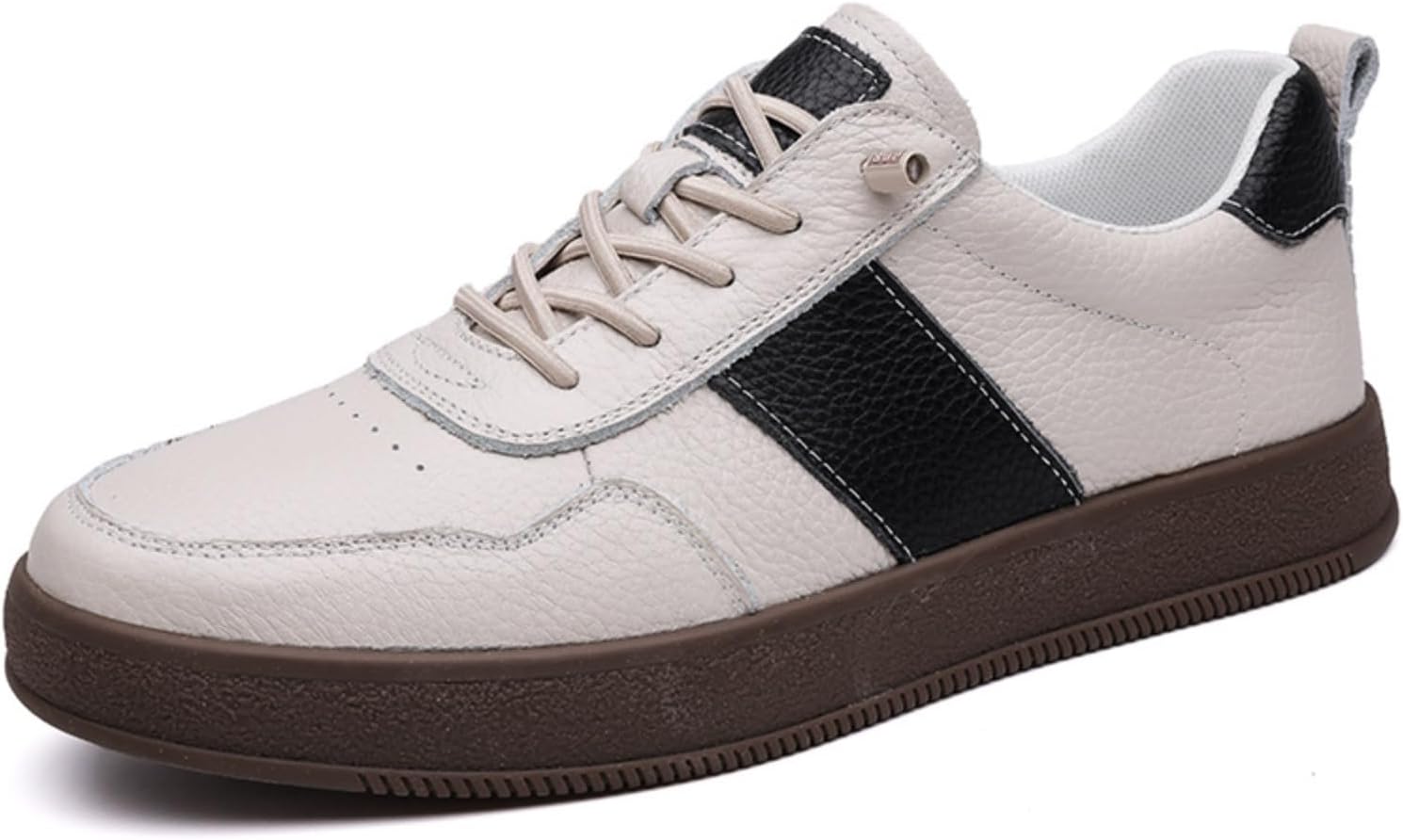 Мужские повседневные кожаные кроссовки с мягкой низкой подошвой для ходьбы, дышащей подкладкой, нескользящей резиновой подошвой и прочным швом - модные кроссовки Wunamox, белый
Мужские повседневные кожаные кроссовки с мягкой низкой подошвой для ходьбы, дышащей подкладкой, нескользящей резиновой подошвой и прочным швом - модные кроссовки Wunamox, белый