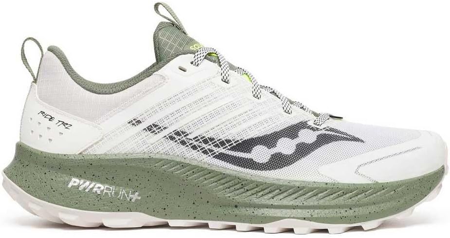 Мужские трейловые кроссовки Saucony Ride Tr2, белый/оливковый
Мужские трейловые кроссовки Saucony Ride Tr2, белый/оливковый