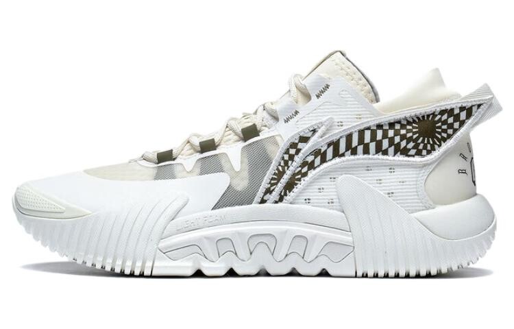 Баскетбольные кроссовки Badfive 2 Low мужские с низким верхом белого цвета Lining