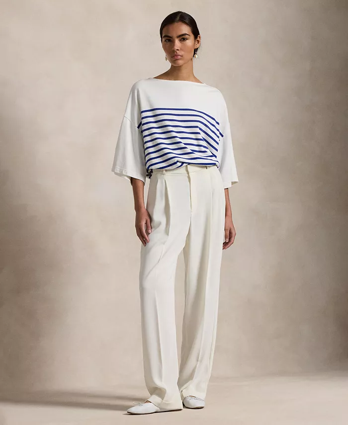 Женская полосатая футболка с лодочкой Mariner Polo Ralph Lauren, мультиколор
Женская полосатая футболка с лодочкой Mariner Polo Ralph Lauren, мультиколор