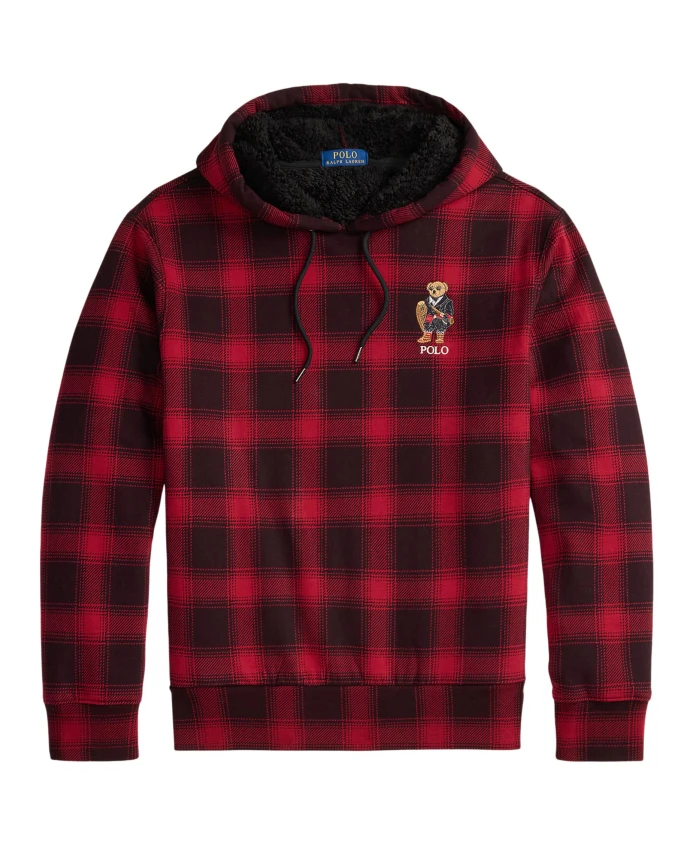 Толстовка с длинными рукавами и принтом в клетку «поло» с изображением медведя Ralph Lauren, мультиколор
Толстовка с длинными рукавами и принтом в клетку «поло» с изображением медведя Ralph Lauren, мультиколор
