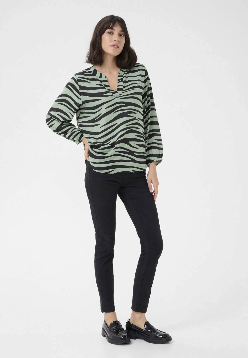 Блуза KAJANNE Kaffe, зеленый
Блуза KAJANNE Kaffe, зеленый